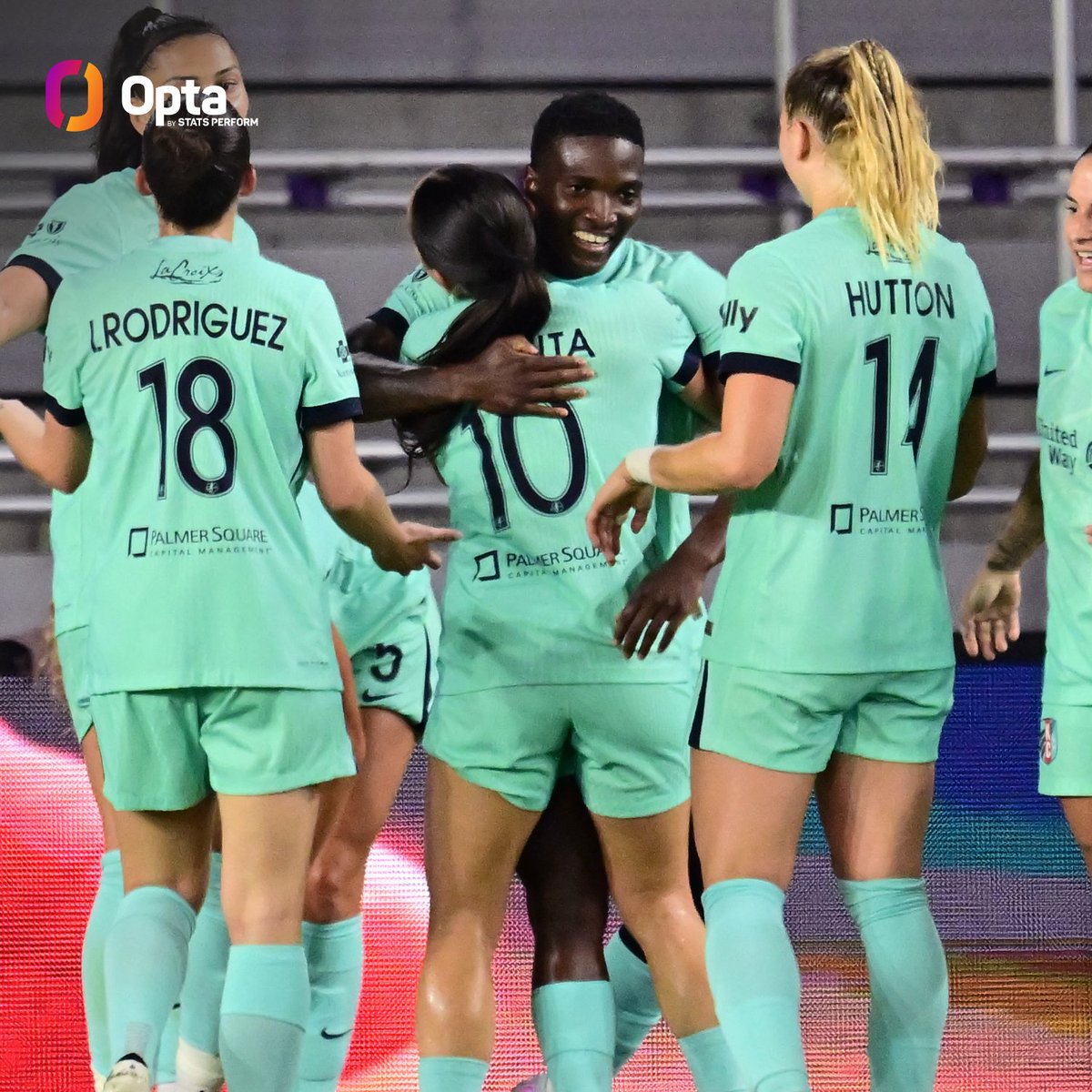 +13 - <a href="/thekccurrent/">KC Current</a>'s +13 goal difference is the second best through nine matches of a season in #NWSL history (Thorns +14 in 2022). Dominant.