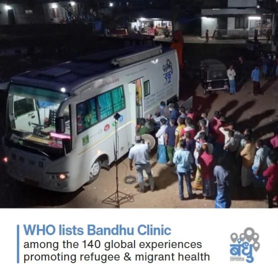 Providing quality services consistently at a location &amp; time convenient to migrants with a team who can communicate can reduce barriers to access <a href="/Arogyakeralam/">NHM Kerala-Arogyakeralam</a> <a href="/Ongc_Mrpl/">Mangalore Refinery and Petrochemicals Limited-MRPL</a> <a href="/ESAFBank/">ESAF Small Finance Bank</a> <a href="/WiproCareers/">Careers @ Wipro</a> <a href="/BPCLimited/">Bharat Petroleum</a> <a href="/MoHFW_INDIA/">Ministry of Health</a>
 <a href="/WHO/">World Health Organization (WHO)</a> <a href="/Refugees/">UNHCR, the UN Refugee Agency</a> <a href="/UNmigration/">IOM - UN Migration 🇺🇳</a> <a href="/ILONewDelhi/">ILO India</a> 
#bandhuclinic