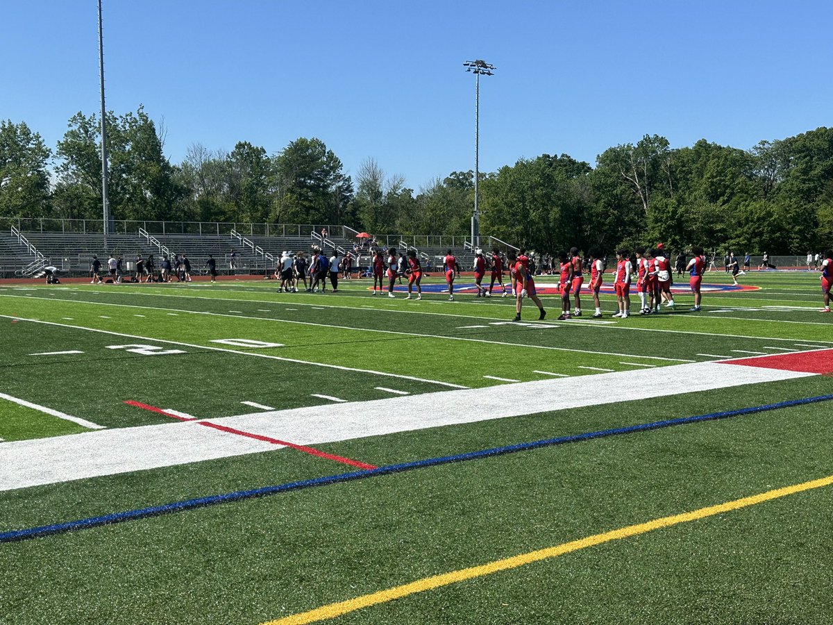 A little 7 on 7 <a href="/Garfield_FB/">Gar-Field HS Football</a> on a Saturday