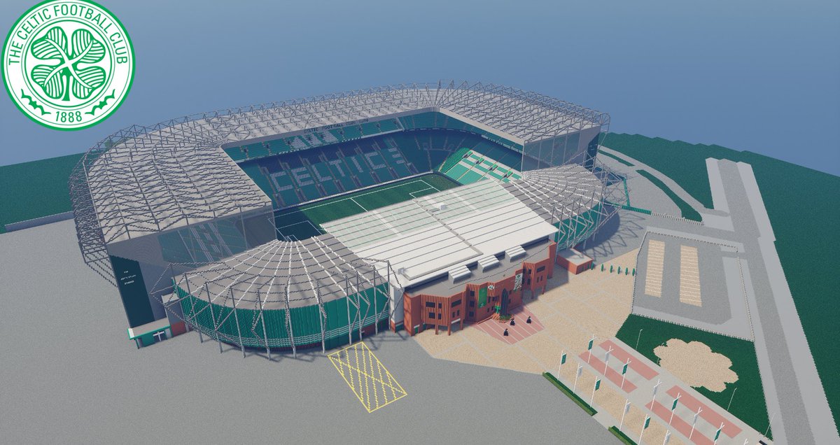 LXOfficial_'s tweet photo. Celtic Park In Minecraft 🍀💚

@CelticFC https://t.co/b8a9zA4M5q