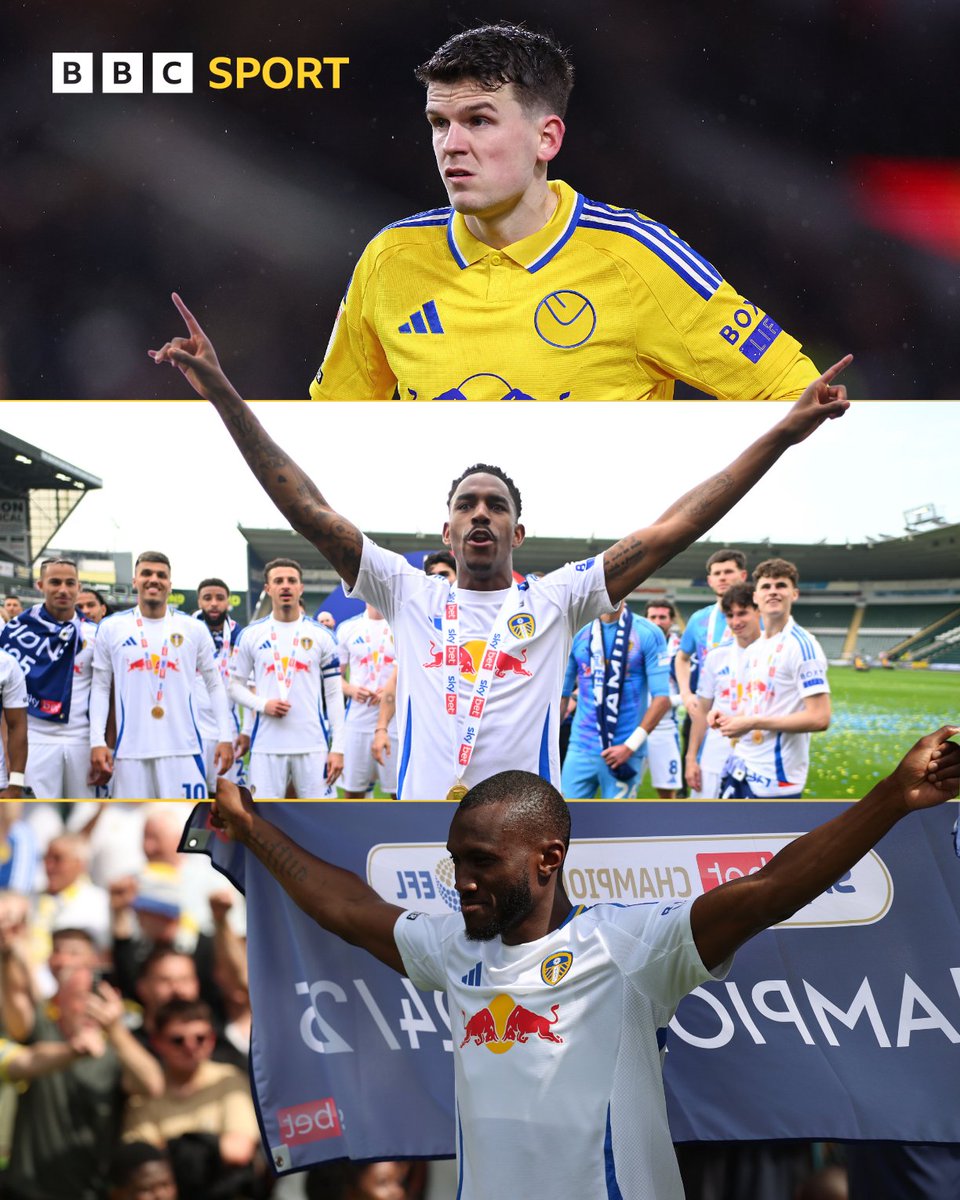 Leeds United have released their retained list following the conclusion of the 2024/25 Championship season. 🥇

📝 Sam Byram &amp; Junior Firpo remain in discussion with the club

🤝 Josuha Guilavogui will leave Elland Road on the expiry of his current deal

#LUFC | #BBCFootball