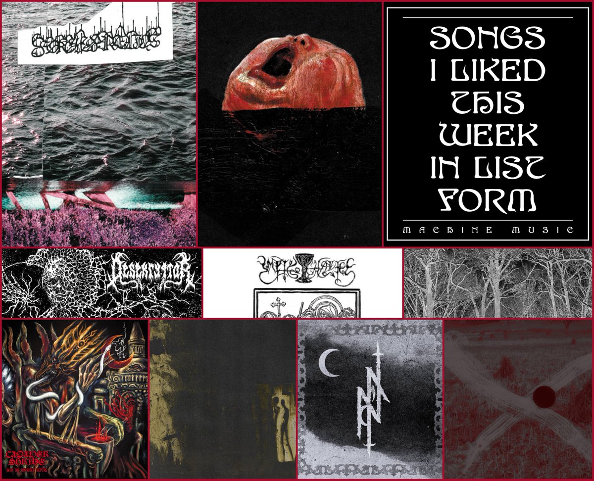 Machine Music מאשין מיוזיק (@machinemusic81) on Twitter photo New POST feat. new music from Noise Trail Immersion, Forged Relics, Cadaver Shrine, <a href="/intercoursect/">intercourse (band)</a> (<a href="/BrutalPanda/">Brutal Panda Records</a>), Empty Chalice, Pile, Desekryptor, Process // Sleep, and Nebelfaust + info and so on.
machinemusic.net/2025/05/17/som… New POST feat. new music from Noise Trail Immersion, Forged Relics, Cadaver Shrine, <a href="/intercoursect/">intercourse (band)</a> (<a href="/BrutalPanda/">Brutal Panda Records</a>), Empty Chalice, Pile, Desekryptor, Process // Sleep, and Nebelfaust + info and so on.
machinemusic.net/2025/05/17/som…