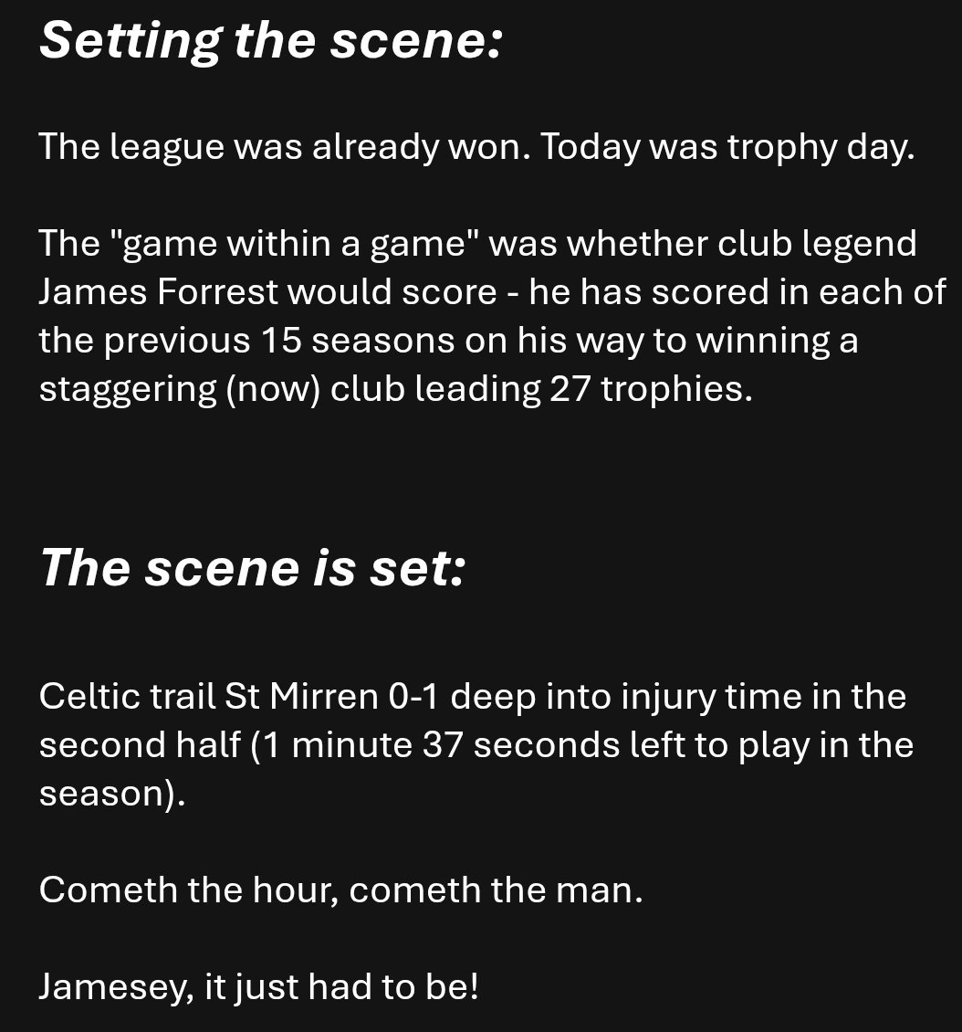 pete_obrien's tweet photo. #coybig #CelticFC #fourinarow https://t.co/qoTTRvnKow