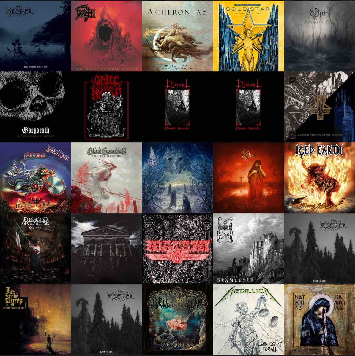 A perfect #metal week