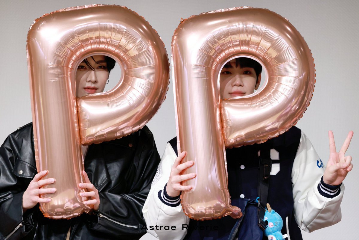 still don’t know the context of why rirae were holding balloons that spelt pp but i fear it’s one of their funniest photos together