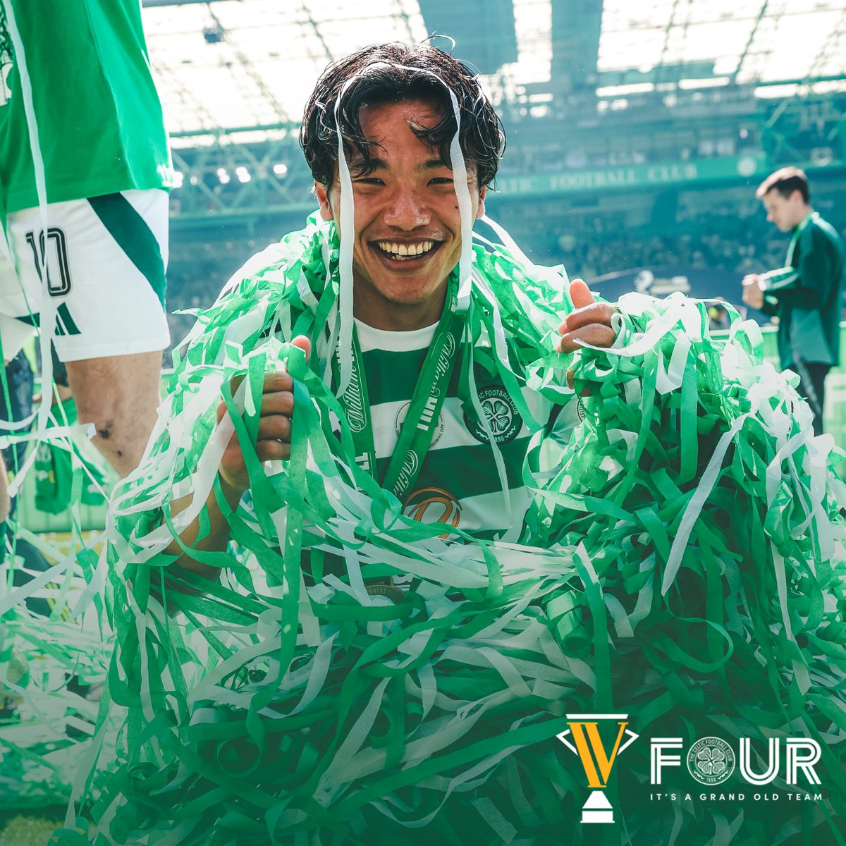 😅👍

#FOURItsAGrandOldTeam | #CelticFC🍀🏆