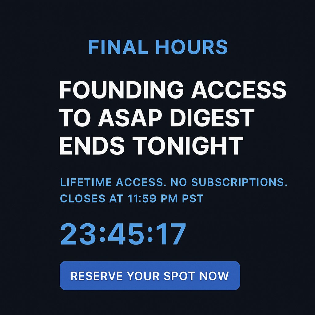 ⚡ASAP Digest tweet media