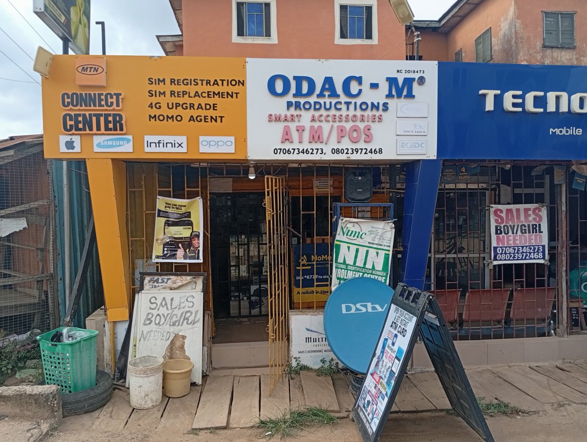 SegamMobileServ's tweet photo. Odac-M Productions, a dealer in phone accessories, gadgets, and POS services, recently adopted the SMS App and SEG.

As a customer, you can now  log into your SMS App account and use SEG to purchase gadgets and pay POS charges.

#digital #digitalsolutions #digitaltechnology #SEG https://t.co/34Y7f7nXpu