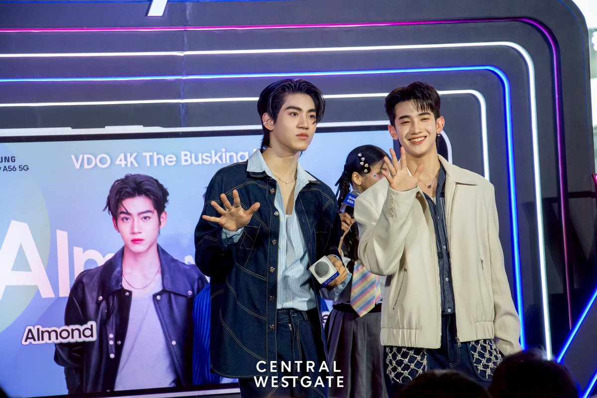 centralwestgate's tweet photo. ขอบคุณชาว #ด้อมภภ ที่มาให้กำลังใจ #แอลม่���นโปรเกรส ในงาน “SAMSUNG Galaxy A56 5G VDO 4K The Busking Meet” ที่ เซ็นทรัล เวสต์เกตในวันนี้ มีแต่ความน่ารักเต็มไปหมดดด เจอกันใหม่ครั้งหน้า😻💖

#CentralWestgate #เซ็นทรัลเวสต์เกต
#AlmondProgress 
#Almondbabybigboy 
#ProgressPassawish 
#GalaxyxAlmondProgress