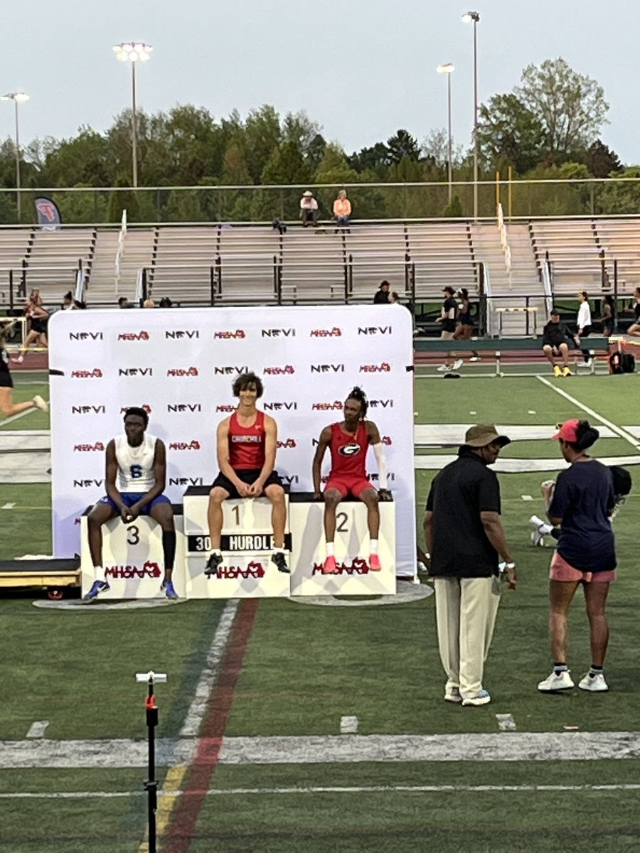 A great showing for CHS track.  4 regional champions and 9 state qualifiers!  <a href="/LivoniaDistrict/">Livonia Schools</a> <a href="/CHS_Chargers/">Churchill Chargers</a>