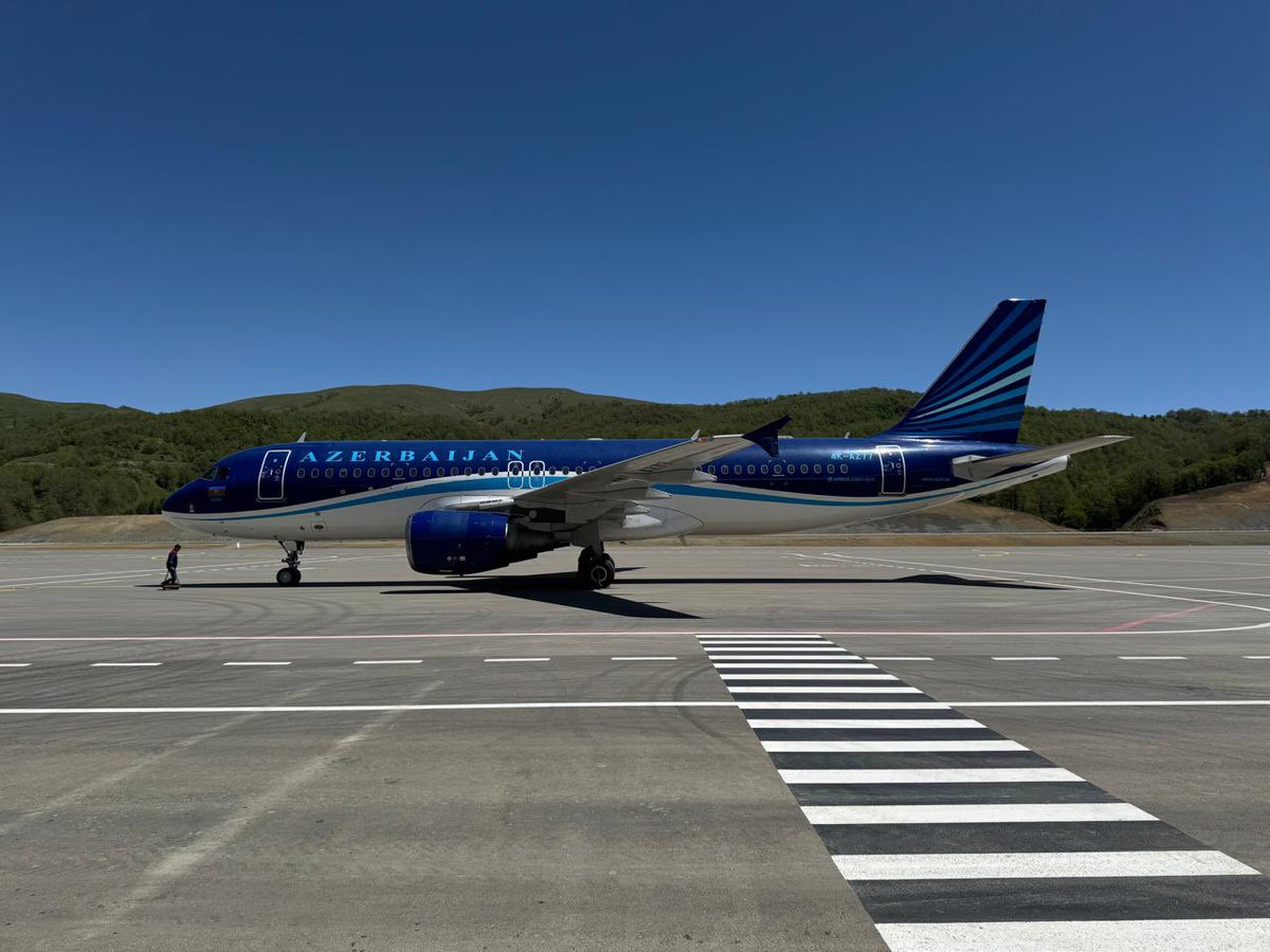 Azerbaijan_BAK's tweet photo. 🇦🇿 #Azerbaijan, #Karabakh, #Lachin 🇦🇿
The 🛬 runway of #Lachin #International #Airport is fully ready, and soon ✈️ aircraft from various 🌐 countries will land here, bringing #tourists who will be able to witness the #indescribable #beauty of #Lachin firsthand.
We eagerly await our dear #tourists and hope to showcase true #Caucasian #hospitality, which is legendary 🗺️ worldwide…