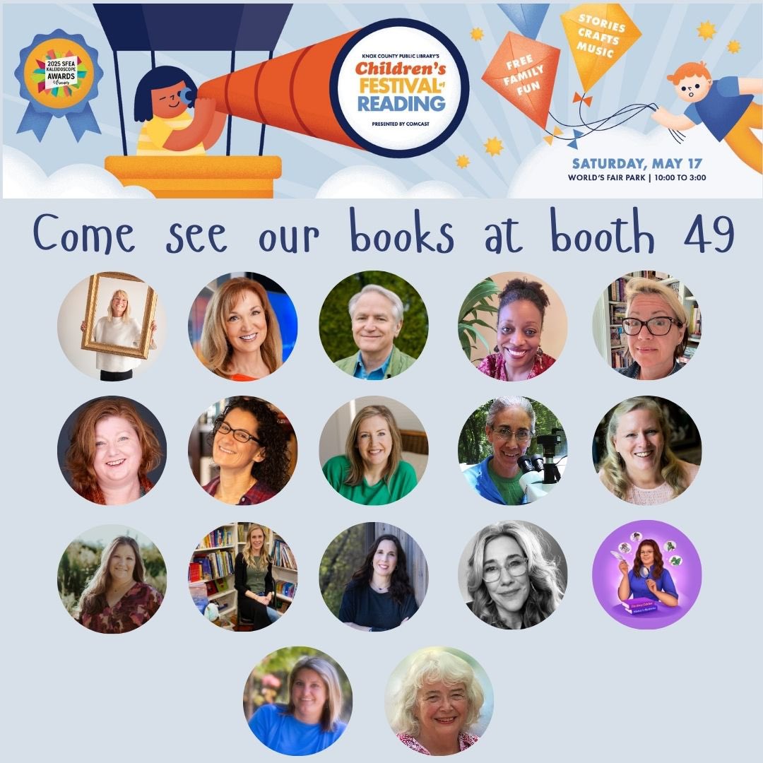 LisaSpencerWSMV's tweet photo. If you are in Knoxville today, come by booth 49 at the Children’s Festival of Reading. I’ve got copies of my book, “How Do Meteorologist Predict the Future?” @SCBWIMidSouth @WSMV 
#CFOR 
#childrensbooks #readingisfun https://t.co/zlmaSeuoTL
