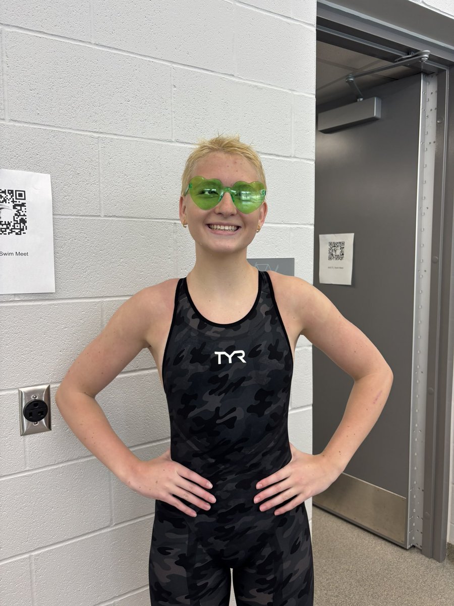 DerbySwimDive's tweet photo. NEW LEAGUE RECORD! 
Ridlee Parkhurst sets a new leauge record in the 200 freestyle with a time of 1:57.51! https://t.co/07br3yMPTU