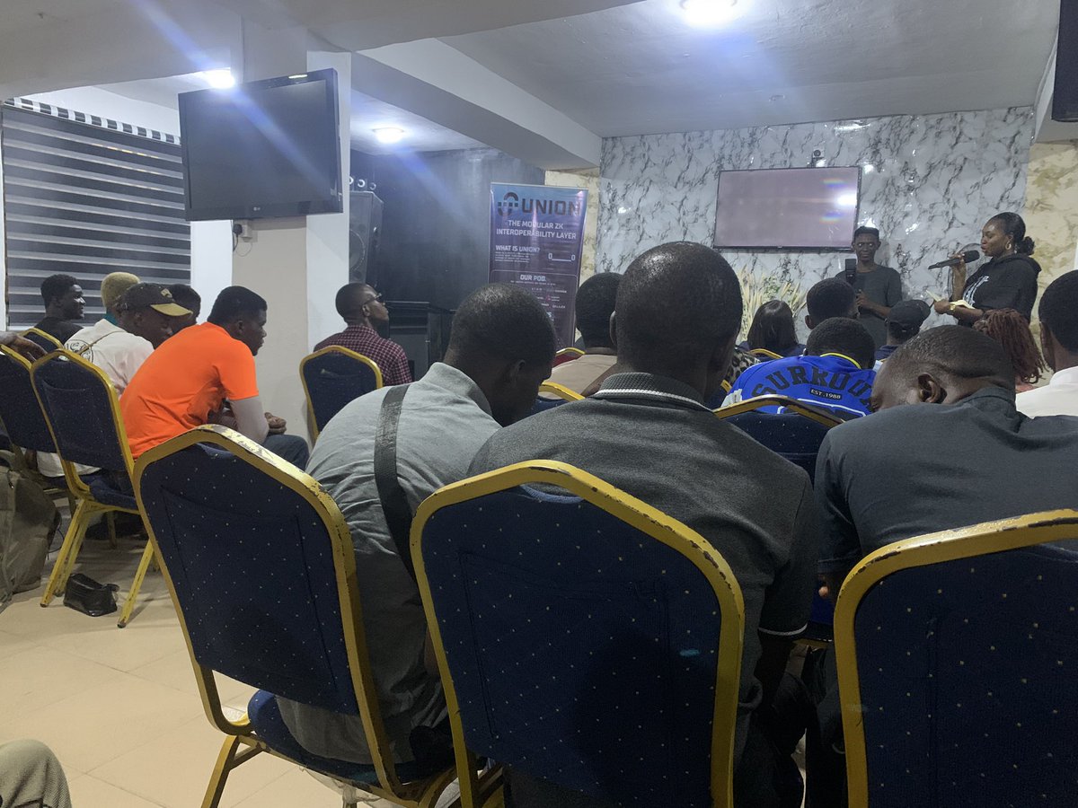 I was able to meet some great builders today at the Union IRL event in Ikeja Lagos. 
Can’t wait to see what <a href="/union_build/">Union</a> ships next.
If you’re not watching this project, start now. #Jointheunion