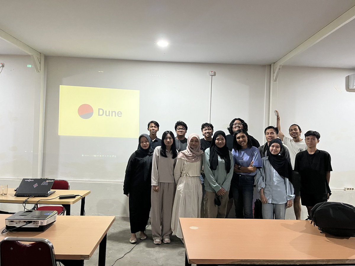 Final boss unlocked! 💥
After 5 weeks of deep-diving into on-chain data, it’s time for the Express Class Batch 2 participants to level up with their final project — analyzing the world of DeFi using <a href="/Dune/">Dune</a> 
From swapping tokens to tracing liquidity flows, they’re turning raw data