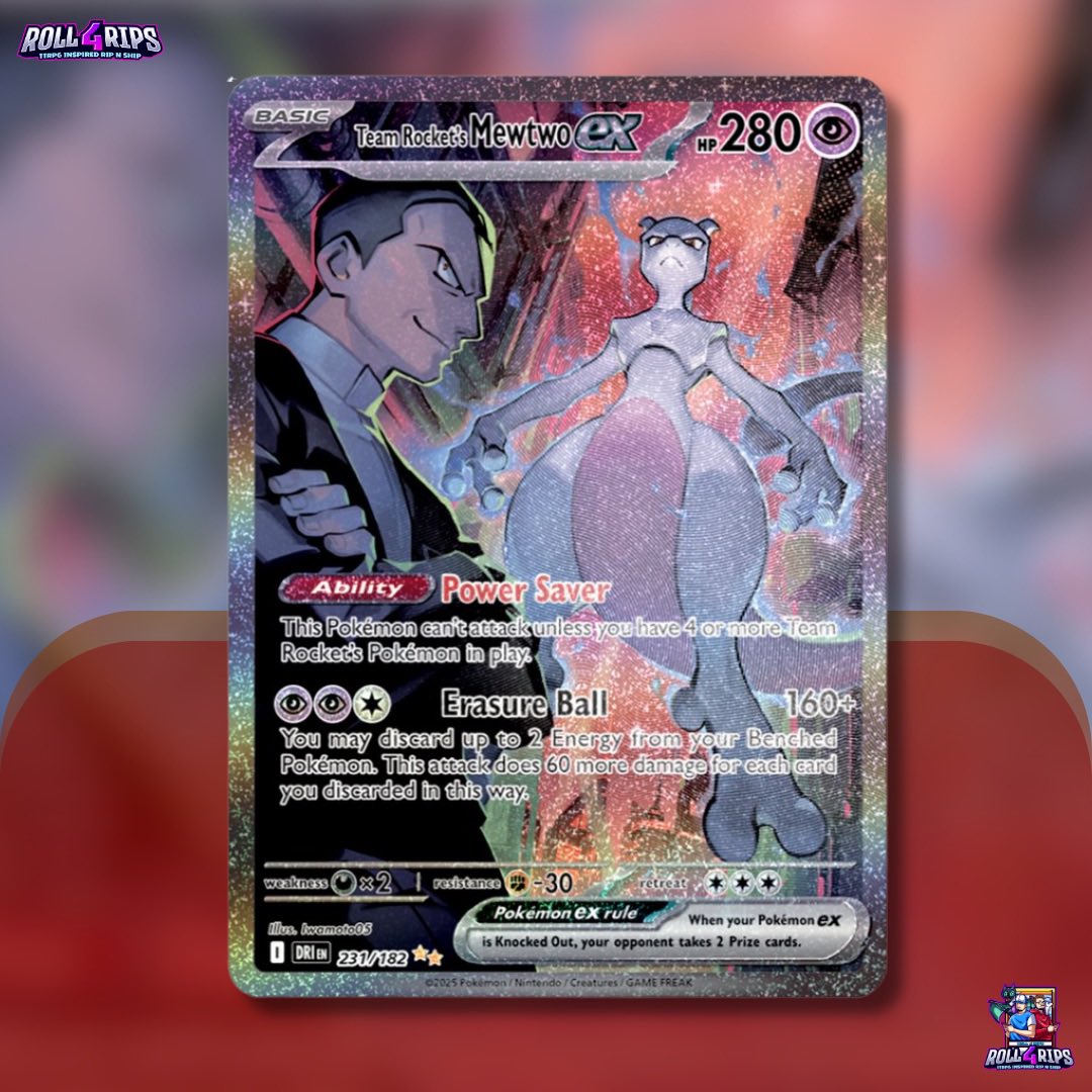 Roll4Rips's tweet photo. New Destined Rivals English Card arts have been revealed! Who’s excited? Remember to follow us on at least 4 of our socials to be entered into a Giveaway for a Destined Rivals Booster Box or ETB! #pokémontcg https://t.co/sDNeb502R2
