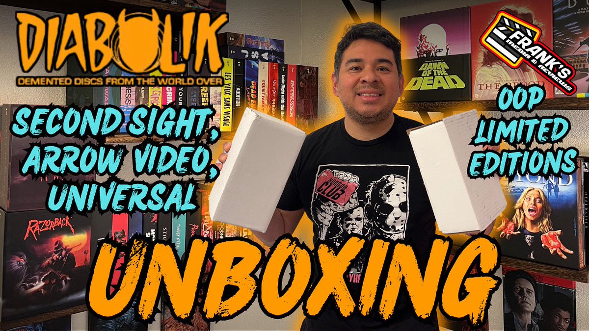 👻Frank Rodriguez 👻 (@f_rodriguez__) on Twitter photo I was so damn excited about my <a href="/diabolikdvd/">DiabolikDVD.com</a> packages, I already posted the movies yesterday, but here's the YT unboxing video for the 4k Limited Editions of Last Night in Soho, Battle Royale and Picnic at Hanging Rock!
YT - youtu.be/Q15vzX_nifU?si…
#physicalmedia #unboxing I was so damn excited about my <a href="/diabolikdvd/">DiabolikDVD.com</a> packages, I already posted the movies yesterday, but here's the YT unboxing video for the 4k Limited Editions of Last Night in Soho, Battle Royale and Picnic at Hanging Rock!
YT - youtu.be/Q15vzX_nifU?si…
#physicalmedia #unboxing