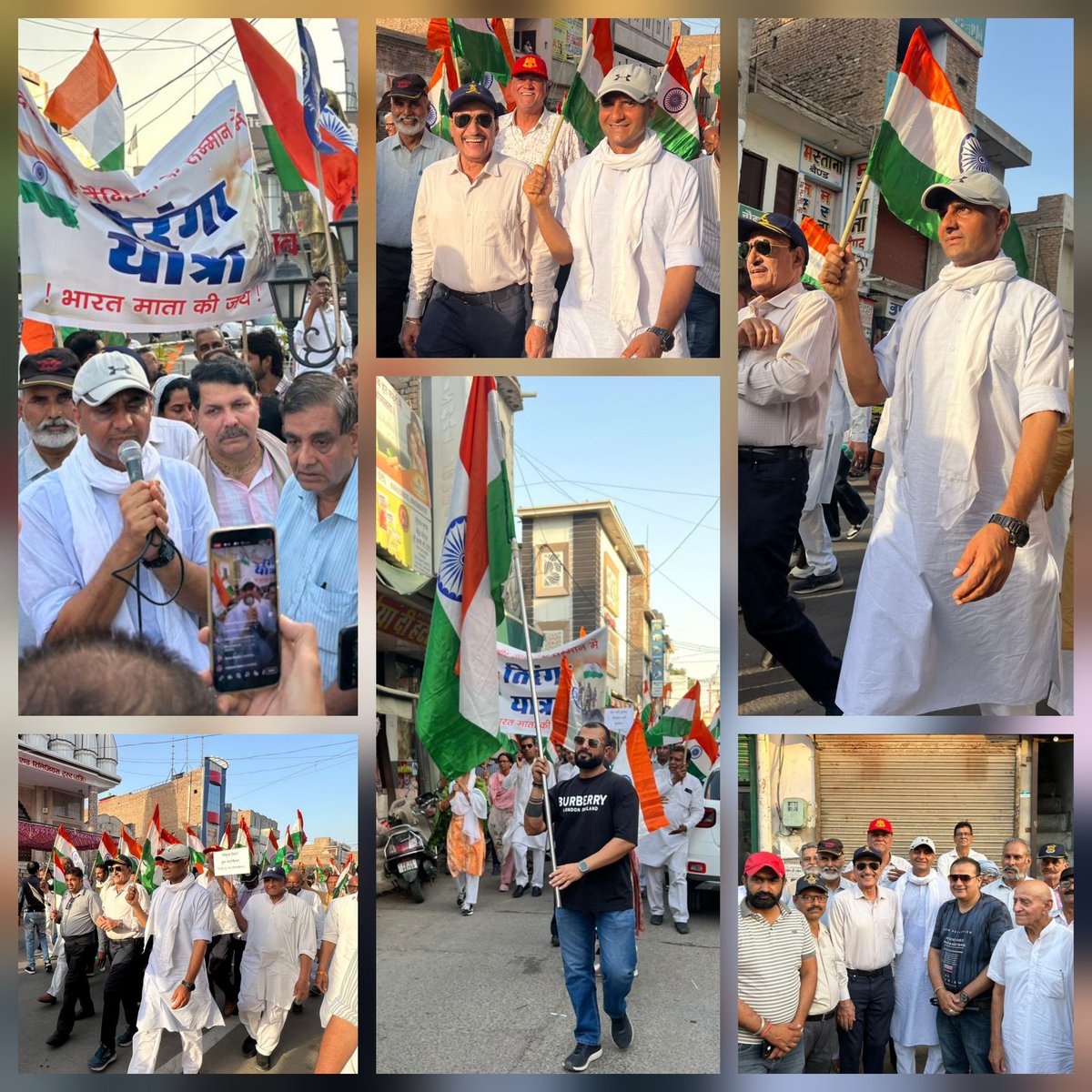 Participated in the #TirangaYatra  in Abohar today along with some of our veterans &amp; paid tributes to our brave armed forces &amp; bold descision taken by the political leadership to avenge the Pahalgam massacre.  Now let's work on the infrastructure to hold our water. Jai Hind.