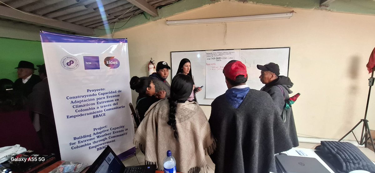 fundepaz's tweet photo. municipio de Cumbal la actividad Construcción de Sistema de Alerta Temprana (SAT) con Líderes y Lideresas y con el acompañamiento de la Oficina de Gestión de Riegos y Desastres de La Alcaldía de Cumbal. https://t.co/xi1VKvM2WE