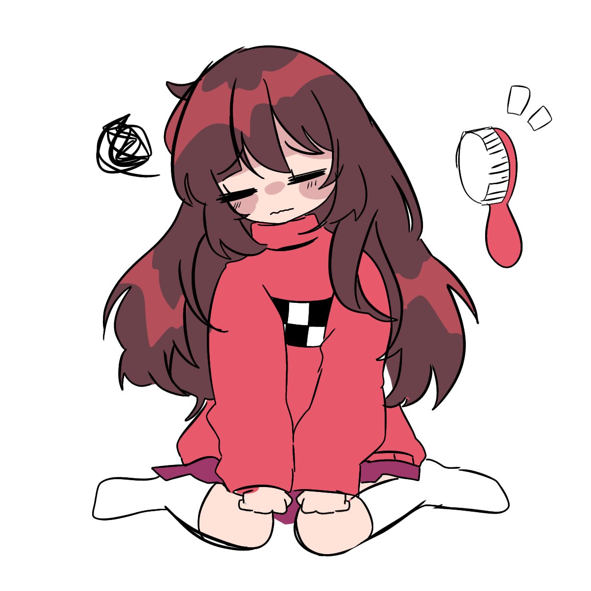 Madotsuki's Hairstyles 1 #ゆめにっき #yumenikki #madotsuki