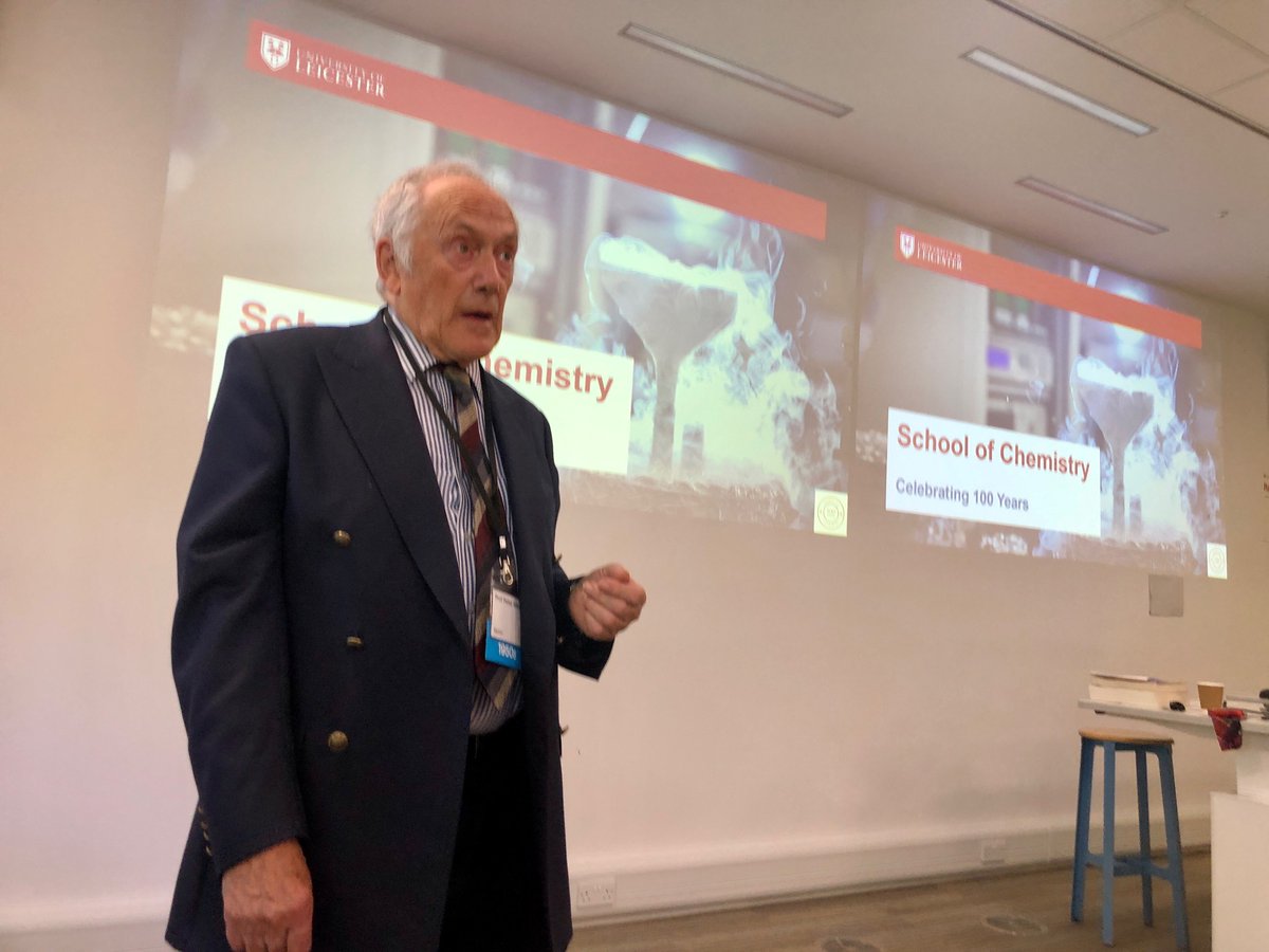 Thanks to alumni, staff &amp; friends returning to <a href="/uniofleicester/">University of Leicester</a> today to celebrate our <a href="/Leicesterchem/">Leicester Chemistry</a>  Centenary… a day of fantastic demos, culinary experiments and keynote talks 💯
