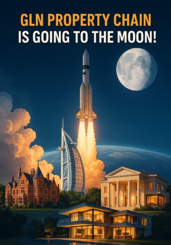GLN Property Chain is not just launching , we're going to the MOON!
Fuelled by blockchain innovation, backed by world-class properties, and powered by global ambition.

sidrastart.com/project/426ee1…

This is your boarding pass to the future of real estate.
#GLNPropertyChain  #ToTheMoon