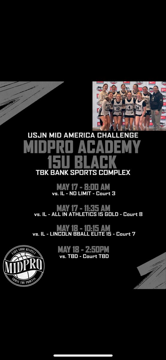 Katie Doe (@katiedoe_10) on Twitter photo Here’s my schedule for this weekend! 
<a href="/MidProGirls/">Midwest Prospect Academy Girls</a> Here’s my schedule for this weekend! 
<a href="/MidProGirls/">Midwest Prospect Academy Girls</a>