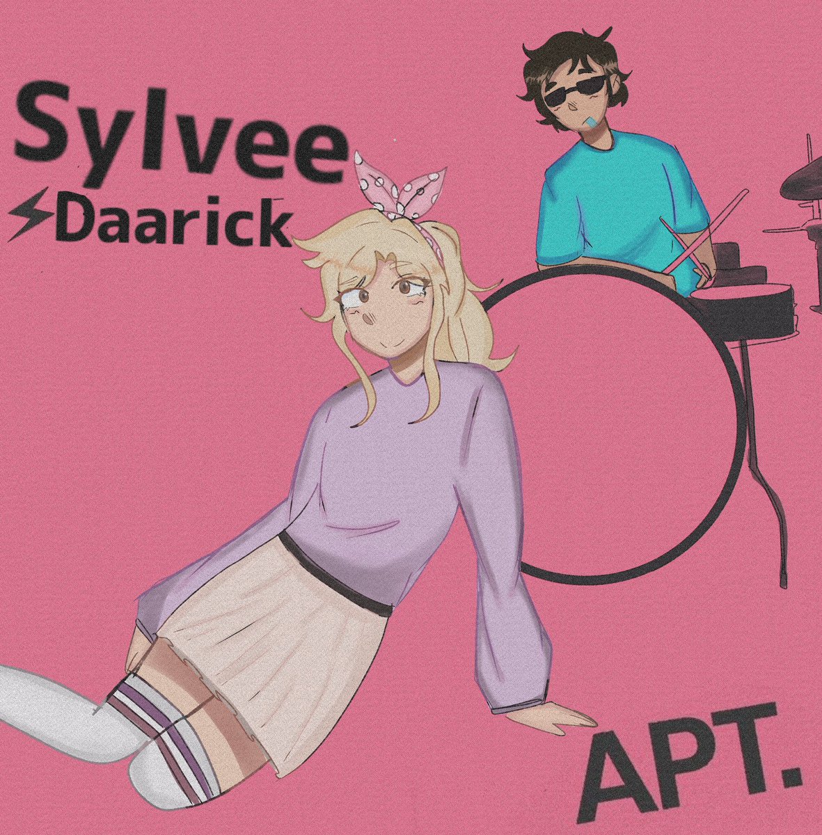 milowow_'s tweet photo. Me dio ganas de hacer el redraw de el dibujo de sylvee y darick apt y ya :b
#sylveefanart #daarickfanart https://t.co/oYRxvb96n2