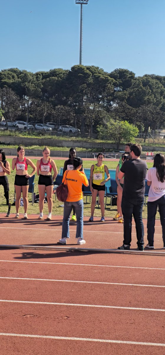 🔔Nuria Moreno Sotomayor bate el récord de España de salto de longitud T37🔔
🇪🇸La atleta de murciana ha logrado una marca de 3.69m en el Meeting Internacional de L'Hospitalet, que nos está dejando numerosos récords🇪🇸