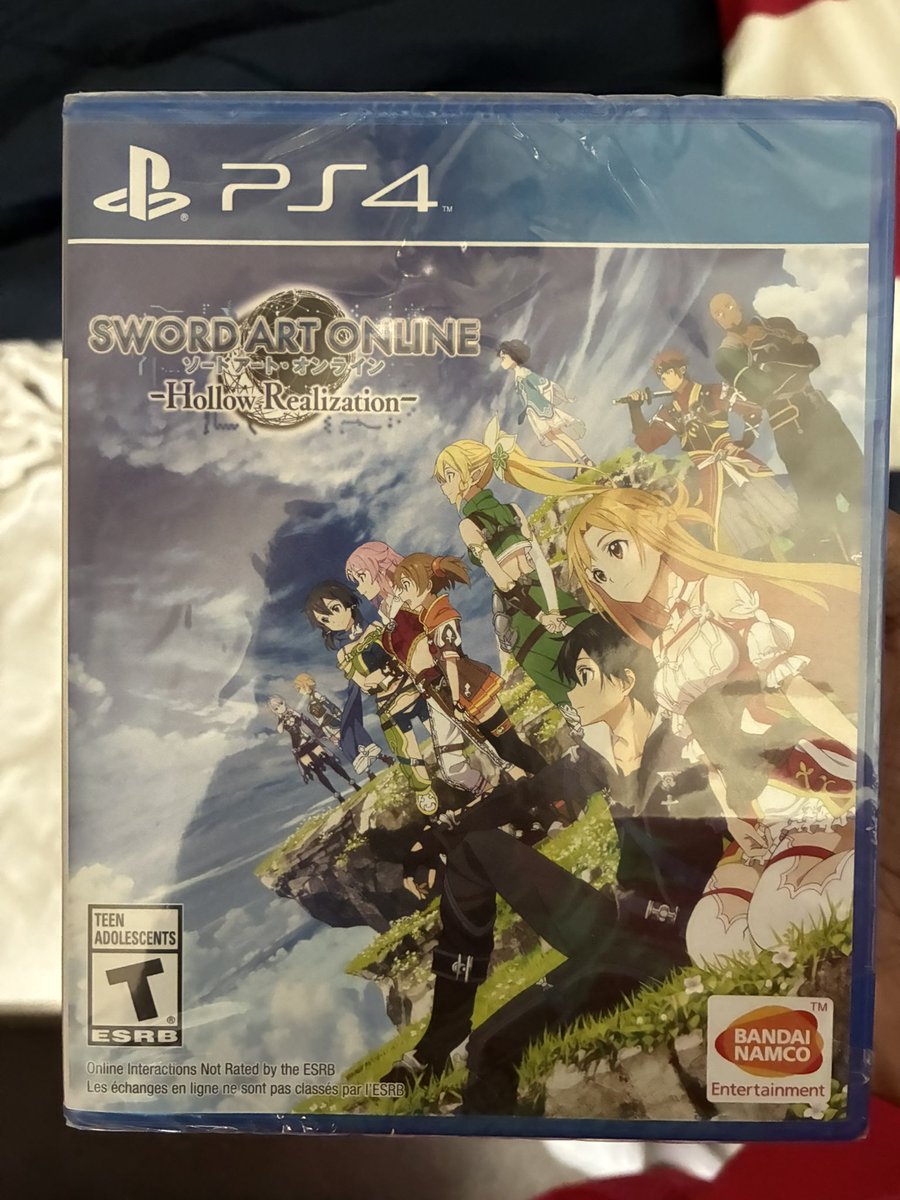 overpowerjaylan's tweet photo. I also managed to get the physical copy of the game too so it’s even better too.🫡
#SAO #HollowRealization #SwordArtOnline https://t.co/hcsxFedR5f