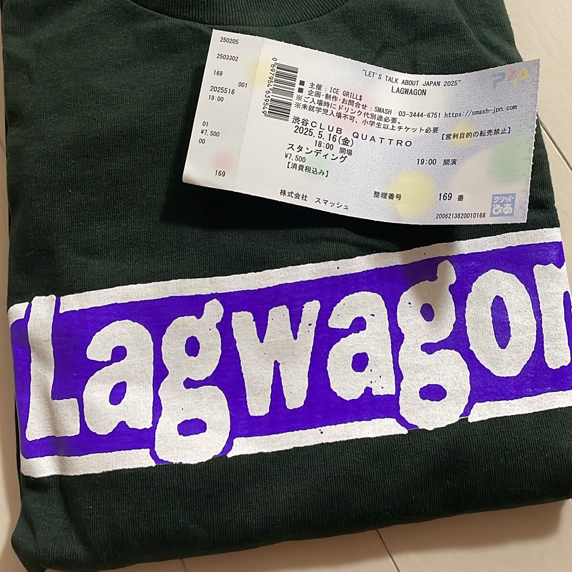 LagwagonのMay 16始まりMay 16終わりは贅沢すぎました🔥
