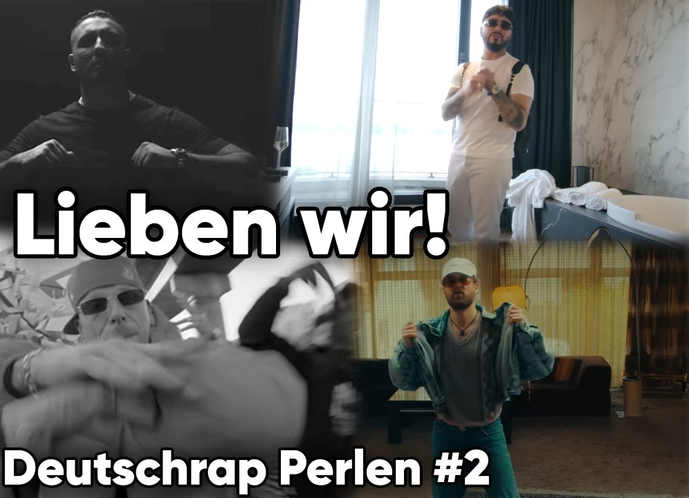 Da lacht das DeutschrapHerz! Zweite Folge vom Format "DeutschrapPerlen" jetzt online! Rap-Highlights mit SSIO, Bonez, Kalim, Mehnersmoos &amp; MC Basstard | Deutschrap Perlen #2 youtu.be/ErHNmMI2Gso