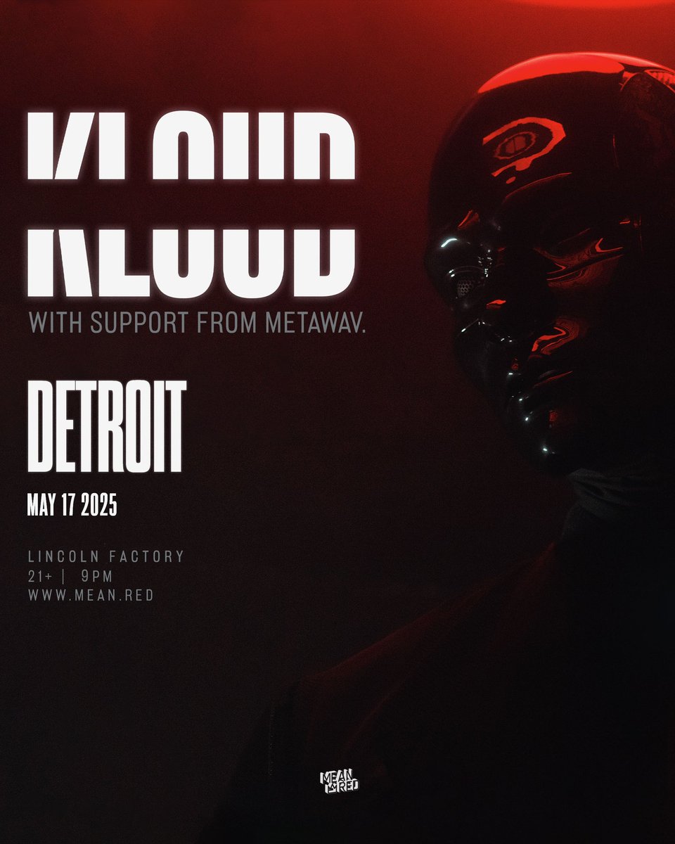 Tonight! Lincoln Factory. Catch us 9-12 😈 <a href="/weareKLOUD/">KLOUD</a> <a href="/builtbymeanred/">MeanRed</a>