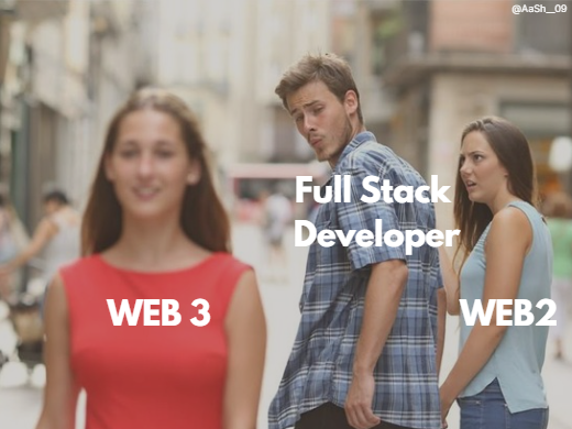AaSh__09's tweet photo. Learning Web3 as a fullstack dev hits different.

• Frontend → same  
• API calls → smart contracts  
• Auth → wallet signatures  
• DB → the blockchain  

Not a new skill — a new perspective.  
#Web3 #FullstackDev #CryptoDev #Solidity #BuildInPublic #LearnInPublic  #Dev3 https://t.co/LD8MKNpGSI