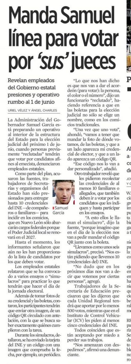FloresBenavid's tweet photo. Esto es verdad, a mi me han llegado informes de trabajadores del DIF, Secretaria de Salud, Agua y Drenaje y otras, que están haciendo esto. Estoy canalizando las denuncias. 🛑🛑🛑 https://t.co/Kcha5HVYPr