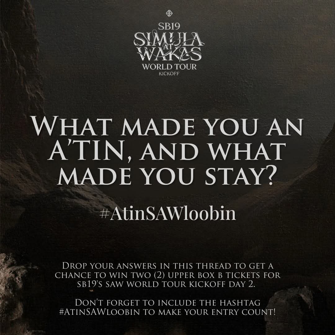 HETO NA! HETO NA! ONLINE GA MEKAAANIIIKKKS NA! 

#AtinSAWloobin 

#SB19 <a href="/SB19Official/">SB19 Official</a>