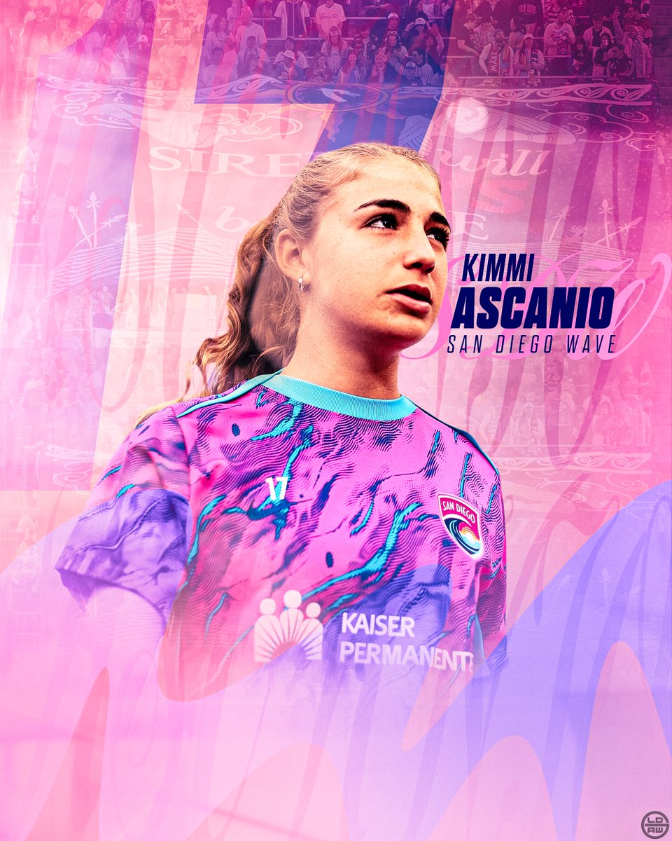 LDAWGraphics's tweet photo. :: Making Waves In San Diego With Another Goal To Secure The Win :: // Kimmi Ascanio 🌊

#Ascanio #WeAreSD #VamosWave #NWSL #smsports https://t.co/uX8isyvktb