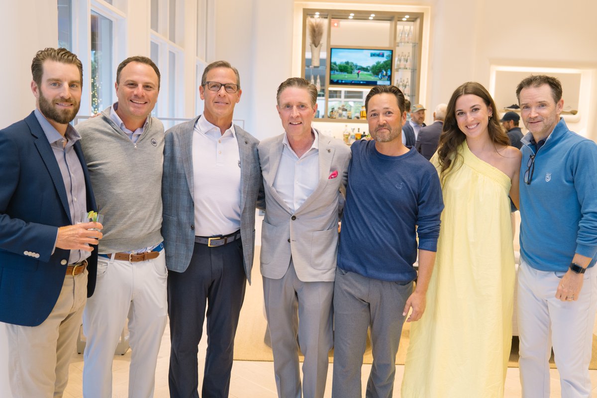 5ClubsGolf's tweet photo. It was a great night celebrating golf with @petermillar earlier in @PGAChampionship week at their Phillips Place store location in SouthPark. https://t.co/TioA9RnydO