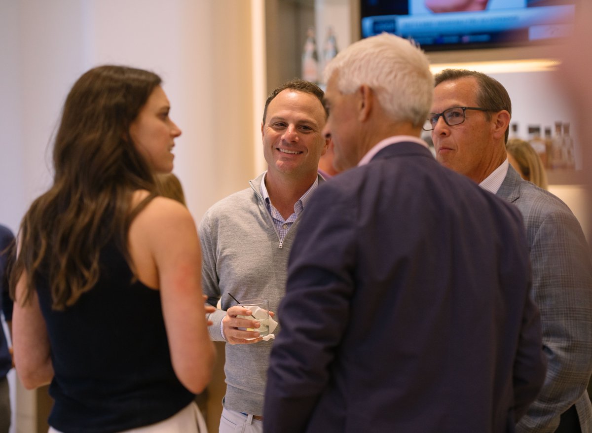 5ClubsGolf's tweet photo. It was a great night celebrating golf with @petermillar earlier in @PGAChampionship week at their Phillips Place store location in SouthPark. https://t.co/TioA9RnydO