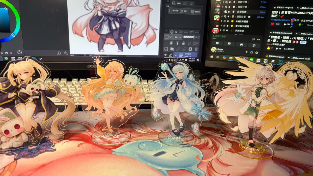 larame715's tweet photo. 這次PF42的剩餘商品以及剛出爐的商品已經上架通販了，歡迎大家有興趣可以來逛逛~🍁🍁

通販連結:https://t.co/IUC8oc0jqF

商品目錄:
新楓之谷-冰雷 15*15cm 雙面壓克力大立牌
新楓之谷-菈菈 15*15cm 雙面壓克力大立牌
新楓之谷-主教 15*15cm 雙面壓克力大立牌
新楓之谷-殺人鯨 15*15cm 雙面壓克力大立牌
新楓之谷-菈菈 40*70cm 滑鼠墊

#Maplestory  #メイプルストーリー
