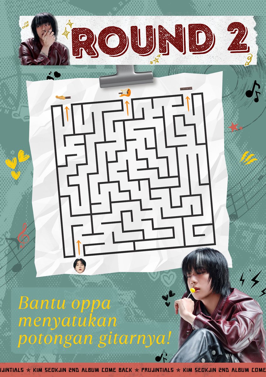 PRUJINTIALS's tweet photo. ㅤ
ㅤ
Through all the 𝘦𝘤𝘩𝘰𝘦𝘴, there’s a genre that fits you like a second skin. Will you find yourself lost in smooth jazz, electric pop, or something 𝘵𝘰𝘵𝘢𝘭𝘭𝘺 𝘶𝘯𝘦𝘹𝘱𝘦𝘤𝘵𝘦𝘥? 🎶 Lead Jin to his guitar and help him 𝙀𝘾𝙃𝙊 𝙞𝙩 𝙩𝙤 𝙩𝙝𝙚 𝙬𝙤𝙧𝙡𝙙! 🎧
ㅤ
ㅤ https://t.co/eLRCF8szAI