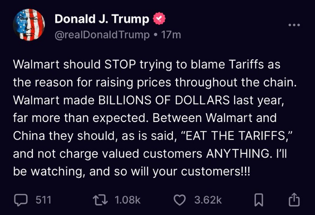 TAftermath2020's tweet image. Walmart benefited greatly from the Covid shut downs, spiking huge 56% profits and 4.5% growth. Small box retailers took it on the chin. Time for Main Street to grow and these big box retailers take it on the chin.