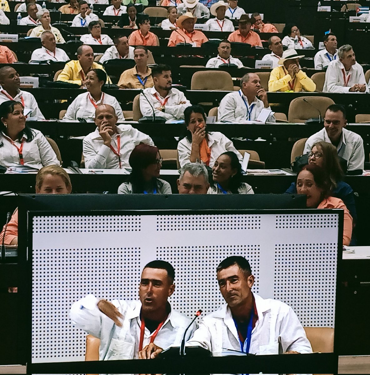 "Los mellizos", campesinos de Camagüey, juntos le sacan el fruto a la tierra, y juntos expresaron sus criterios en el 13 Congreso de la <a href="/anap_cuba/">Asociación Nacional de Agricultores Pequeños</a> #Cuba #CDRCuba #UnidosXCuba