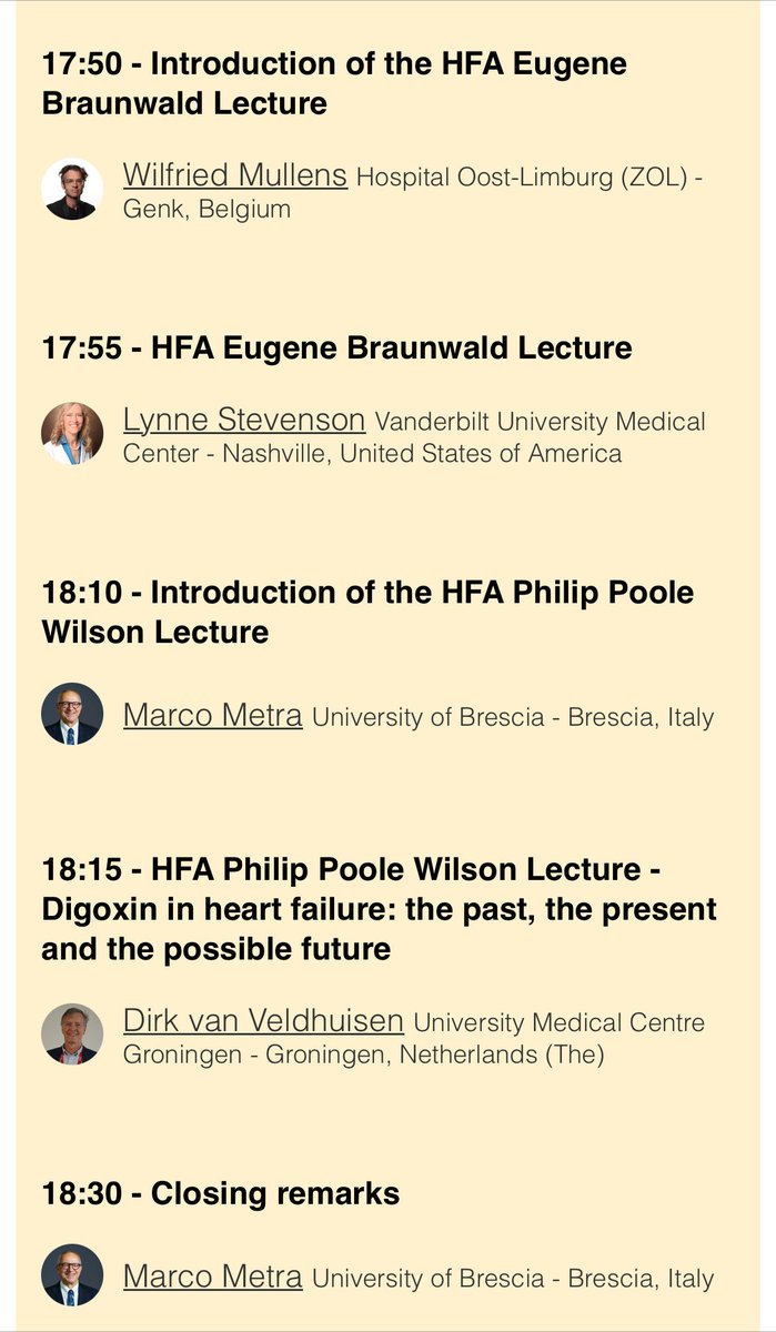 Johann Bauersachs (@jbauersachsmd) on Twitter photo 🔥Do not miss the #HeartFailure2025 inaugural session at 17.15
✅ Braunwald Lecture
✅ Poole Wilson Lecture
➡️ Dirk van Veldhuisen on #Digoxin in #HeartFailure
➡️➡️more digitalis presentations to come on Sunday #LBCT #DIGIT-HF
<a href="/escardio/">European Society of Cardiology</a> <a href="/slumberbell/">Novi Yanti Sari</a> 🔥Do not miss the #HeartFailure2025 inaugural session at 17.15
✅ Braunwald Lecture
✅ Poole Wilson Lecture
➡️ Dirk van Veldhuisen on #Digoxin in #HeartFailure
➡️➡️more digitalis presentations to come on Sunday #LBCT #DIGIT-HF
<a href="/escardio/">European Society of Cardiology</a> <a href="/slumberbell/">Novi Yanti Sari</a>