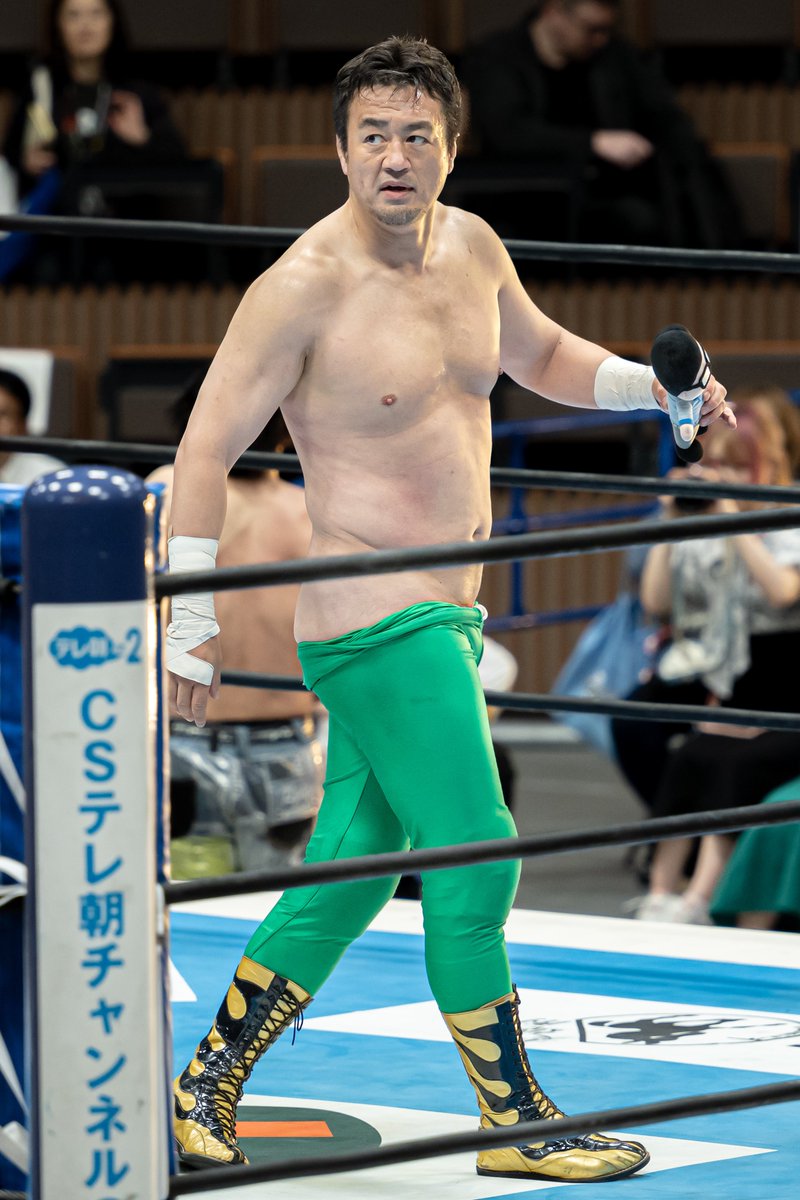naozen_pwp's tweet photo. 2025.05.17(sat)@代々木第二体育館
#田口隆祐 選手 #ryusuketaguchi 
#BOSJ32 #njpw https://t.co/D8Uica4rue