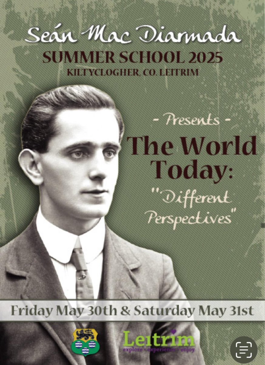 pcfox2's tweet photo. @mc_diarmada Brilliant Sean Mac Diarmada Summer School Launch in Kiltyclogher Heritage Centre yesterday https://t.co/BOi1a56cwv
