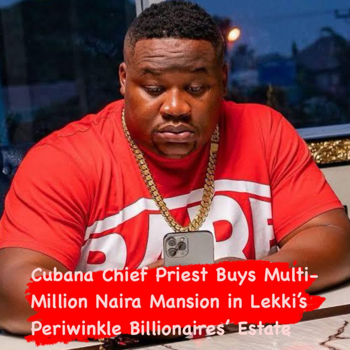 qubesmagazine's tweet photo. Cubana Chief Priest ups his game with a stunning new luxury villa in Lekki’s Periwinkle Estate. See how the nightlife king is making moves beyond the club scene!
#CubanaChiefPriest #Lekki #LuxuryLiving #PatUtomi #Hennessy
Read more: QubesMagazine https://t.co/5kVpt6ULai https://t.co/BclzHYp5VZ