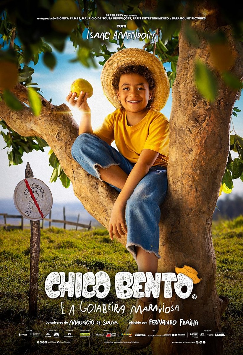 Really enjoyed Chico Bento and the Marvelous Guava Tree (Chico Bento e a Goiabeira Maraviósa) — just like the other Monica &amp; Friends live-action films. The plot’s a bit silly, but from a kid’s POV, it works. Fun, cute, and worth watching! #ChicoBento