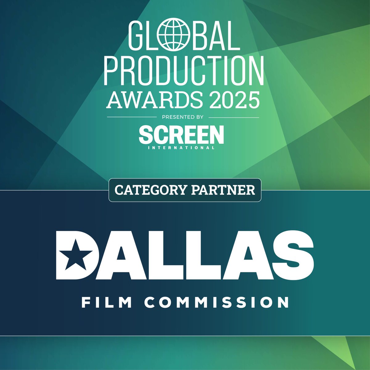 Screendaily's tweet photo. We’re delighted to welcome back @DallasCommish as one of our Category Partners for this year’s #ScreenGPA25!
Find out more about their film commission – we look forward to the awards night in Cannes on 19 May where the winners will be announced! https://t.co/EBQ1avayhM https://t.co/ZqvBAKK9OG
