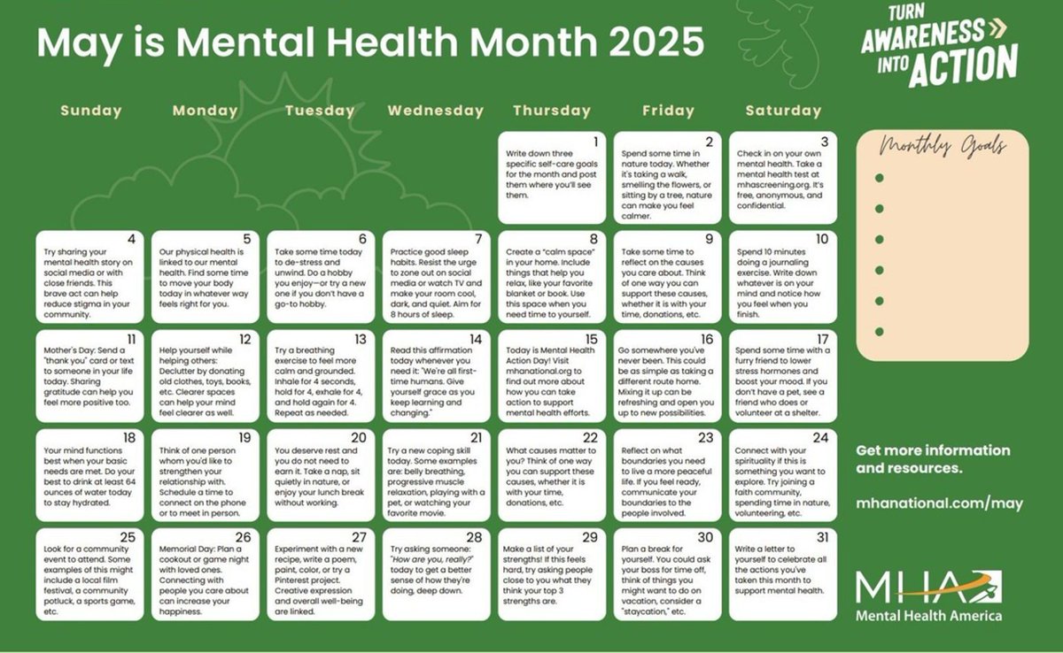 kcpublicschools's tweet photo. Every school is hosting events for #MentalHealthAwarenessMonth.

@KCPS_Northeast facilitates group sessions &amp; created mental health posters.

@KCPS_Paseo students made safety plans ID'ing struggles &amp; coping skills.

@KCPS_CentralMS gave staff and teachers special recognition. https://t.co/FpNj71XXJs